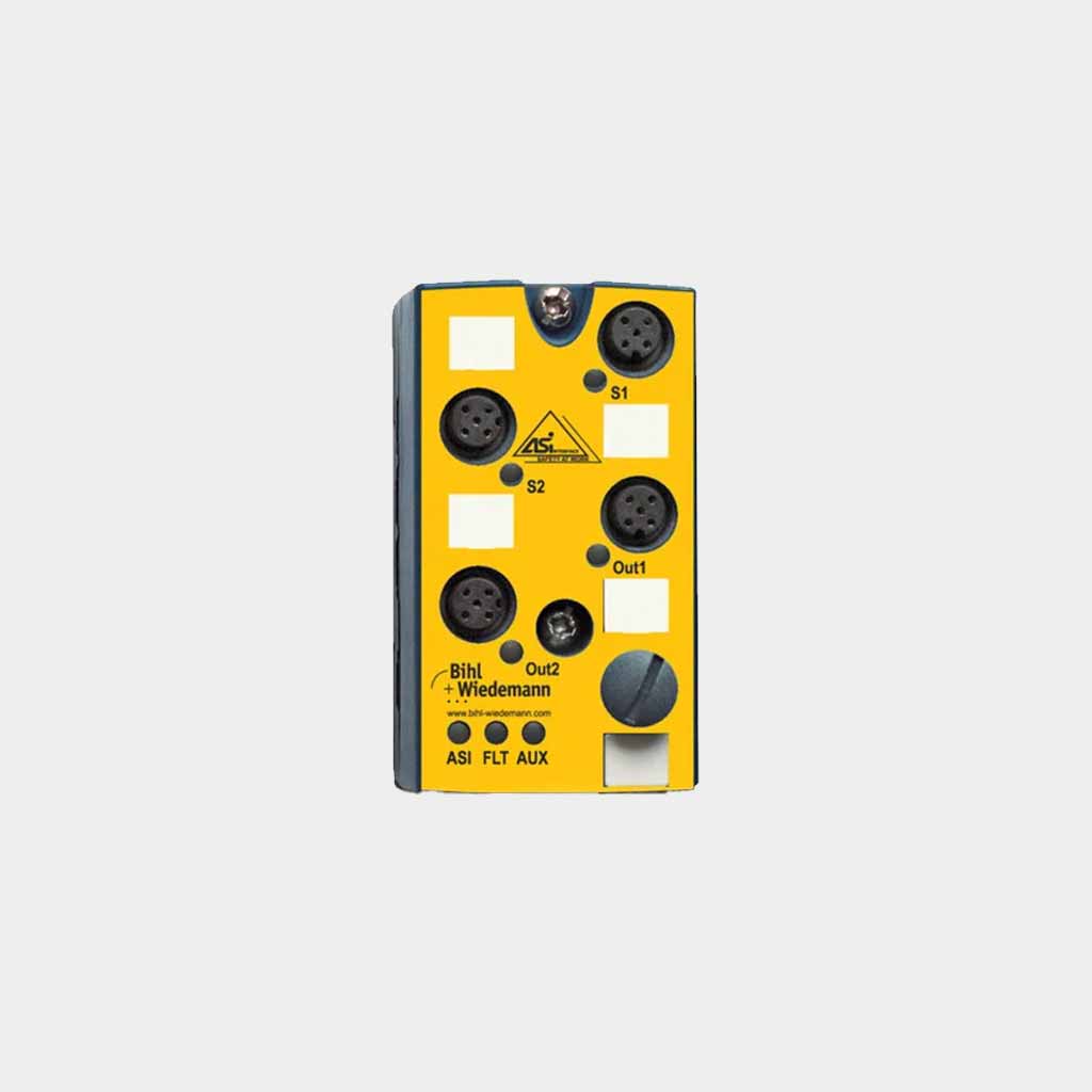 Bihl Wiedemann Safety I/O modules ASi for industrial machine safety system