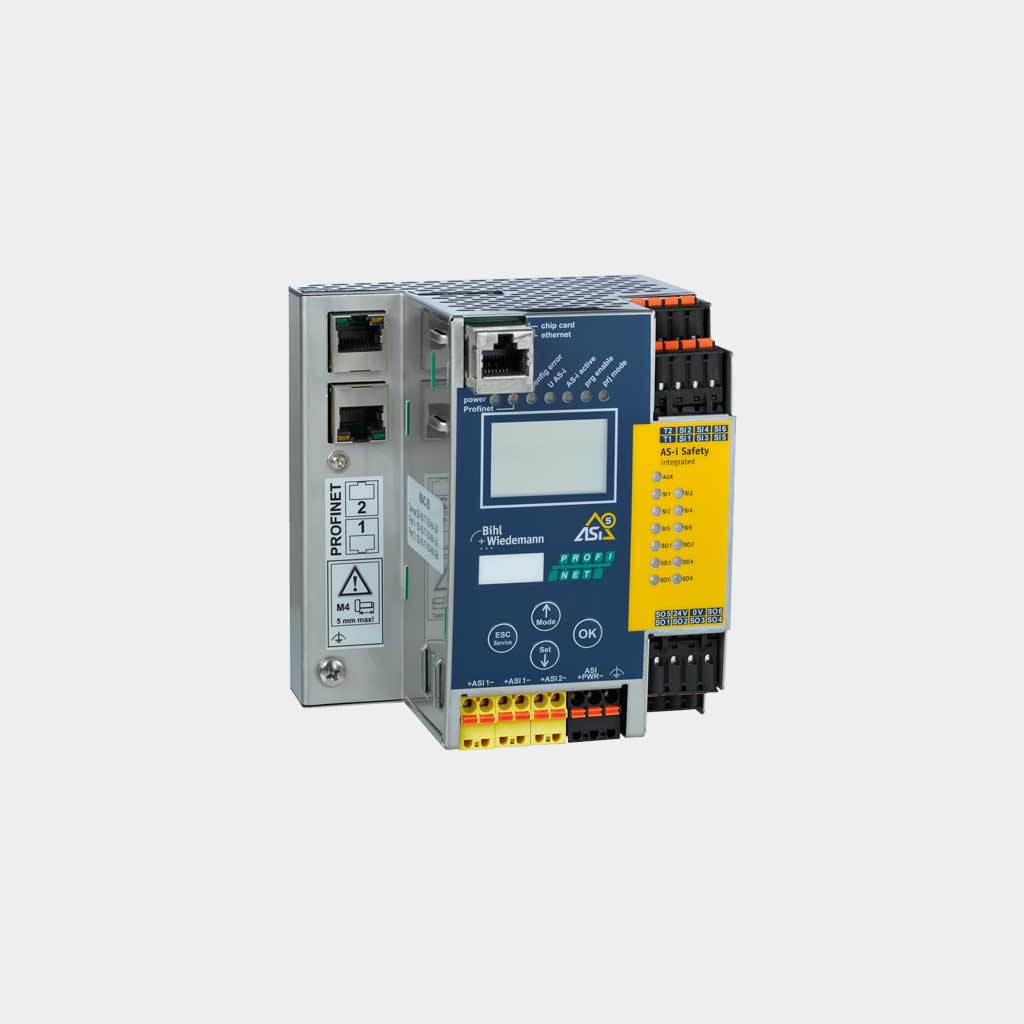 Bihl Wiedemann Safety Monitor AS-Interface machine safety controller